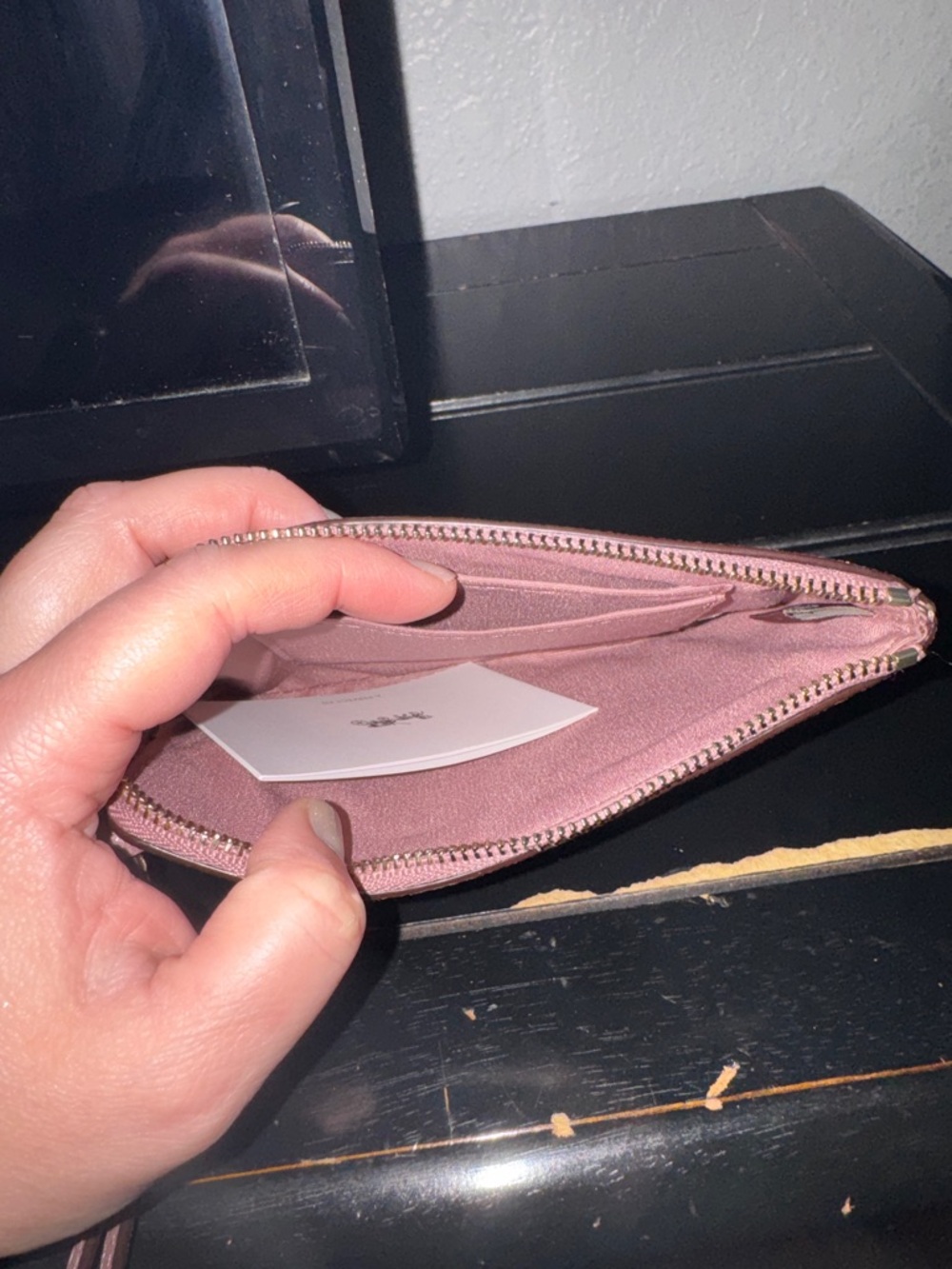 Coach Leather Wristlet - Picture 3 of 3